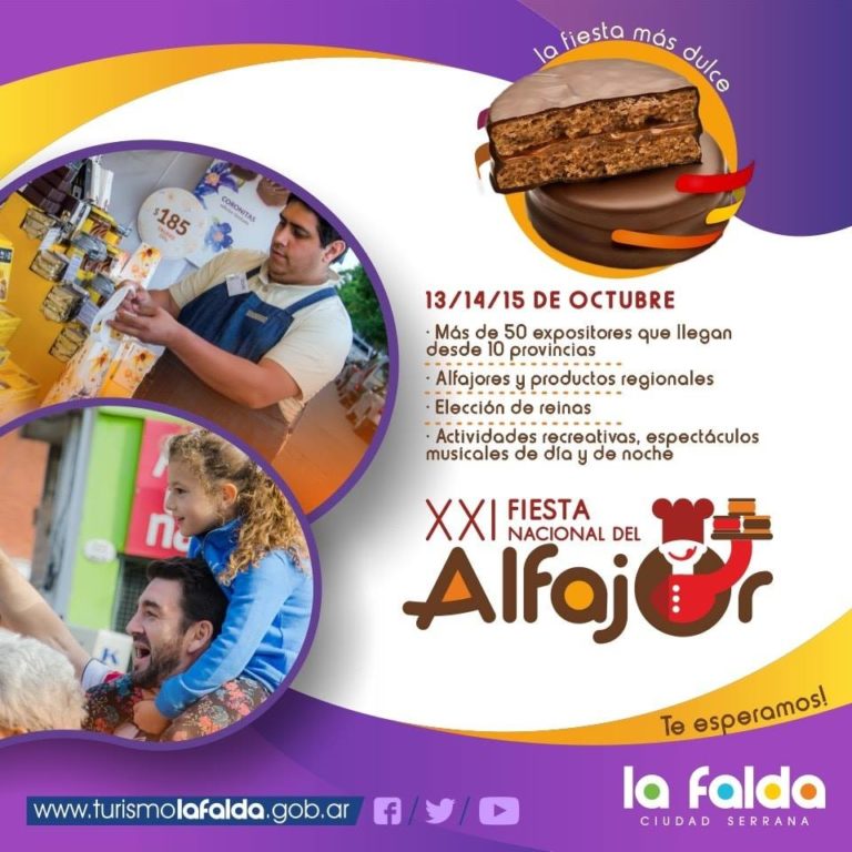 FIESTA NACIONAL DEL ALFAJOR EN LA FALDA CORDOBA