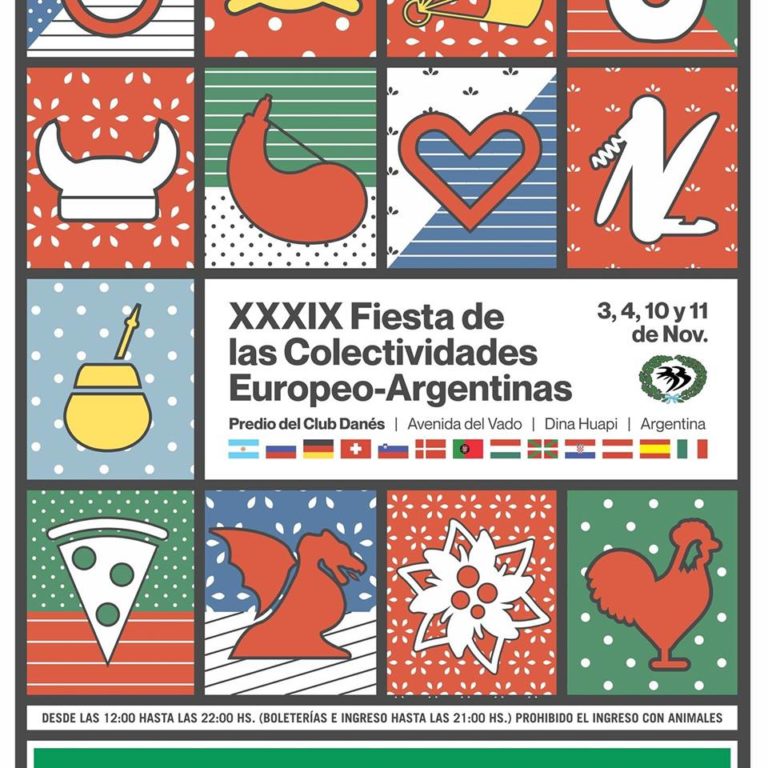 FIESTA DE LAS COLECTIVIDADES EUROPEO-ARGENTINA EN RÍO NEGRO