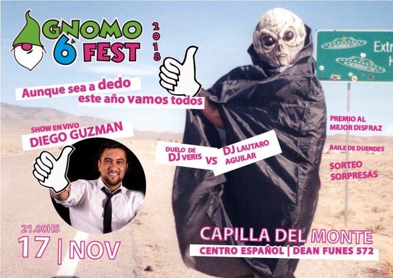 6ta. GNOMO FEST EN  CAPILLA DEL MONTE CÓRDOBA