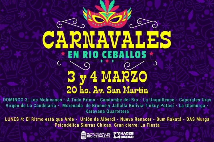 CARNAVALES DE RÍO CEBALLOS