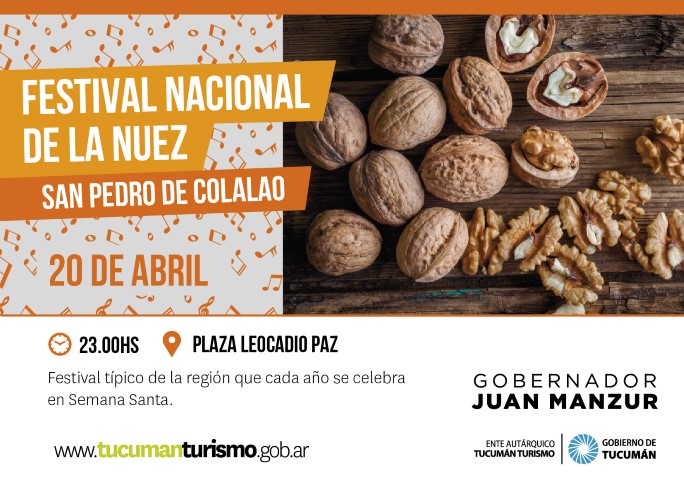 FIESTA NACIONAL DE LA NUEZ EN SAN PEDRO DE COLALAO TUCUMÁN