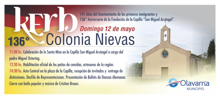 FIESTA DE LA KERB EN COLONIA NIEVAS OLAVARRÍA