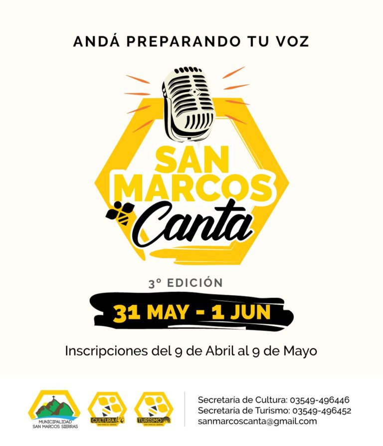 3ra. EDICIÓN DE SAN MARCOS CANTA