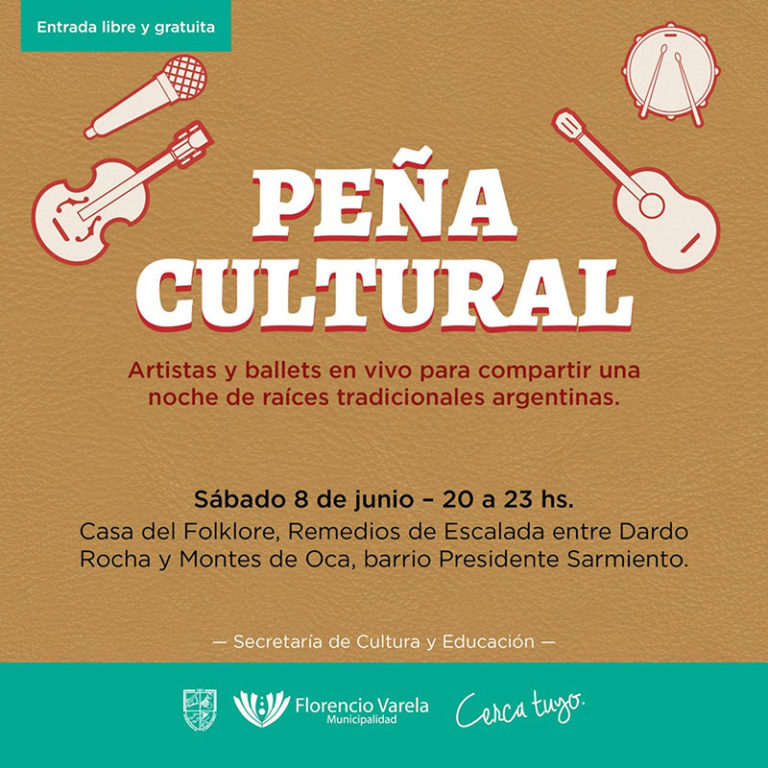 GRAN PEÑA CULTURAL EN FLORENCIO VARELA