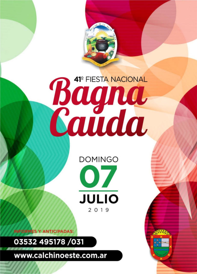 41° FIESTA DE LA BAGNA CAUDA EN CALCHÍN OESTE