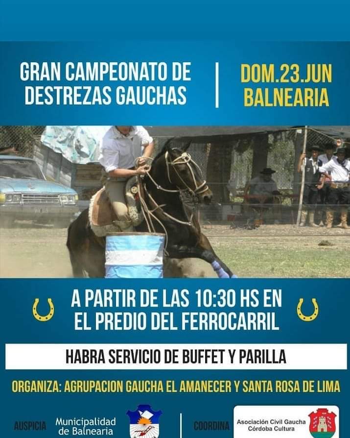 GRAN CAMPEONATO DE DESTREZAS GAUCHAS