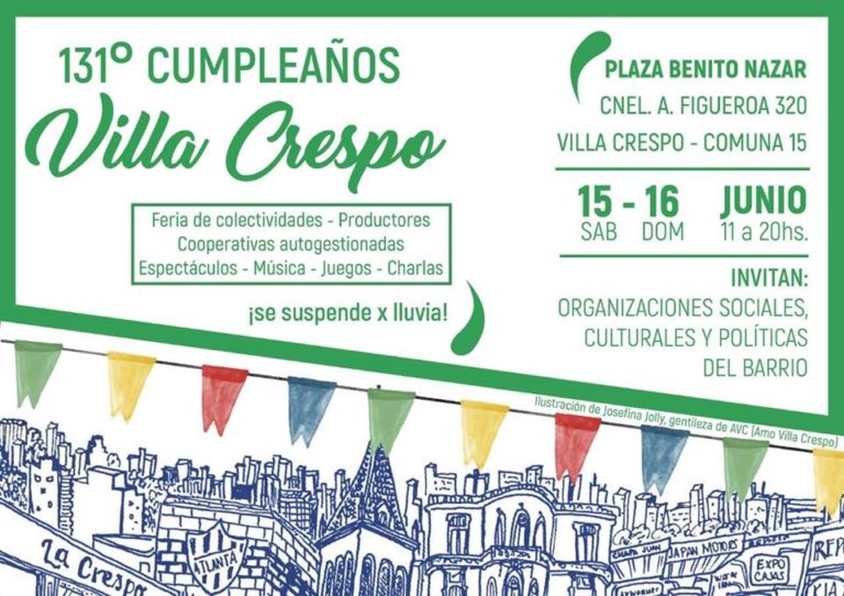 FESTEJO DE LOS 131 AÑO DE VILLA CRESPO