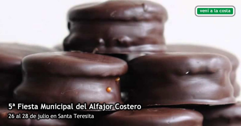 5TA FIESTA MUNICIPAL DEL ALFAJOR COSTERO EN SANTA TERESITA BUENOS AIRES
