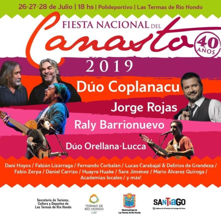 40° FIESTA NACIONAL DEL CANASTO EN TERMAS DE RÍO HONDO