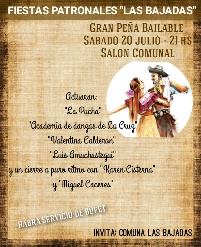 FIESTAS PATRONALES EN LAS BAJADAS CÓRDOBA