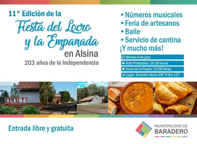 11° FIESTA DEL LOCRO Y LA EMPANADA EN ALSINA BUENOS AIRES