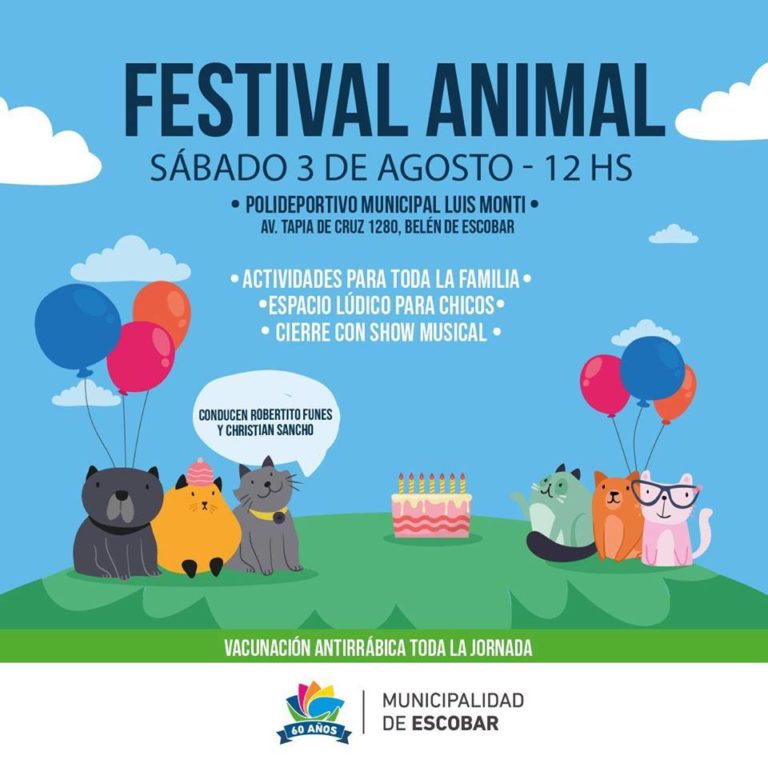 FESTIVAL ANIMAL EN ESCOBAR BUENOS AIRES