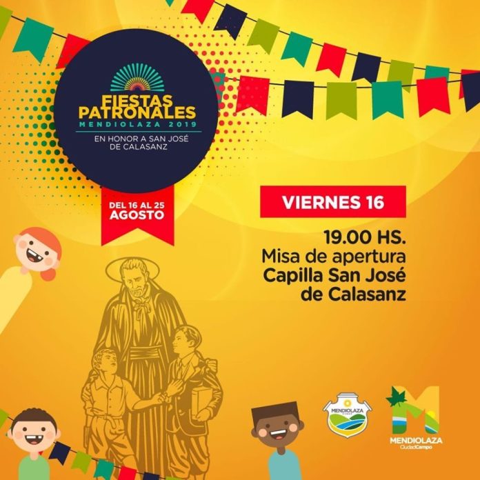 FIESTAS PATRONALES EN MENDIOLAZA CÓRDOBA