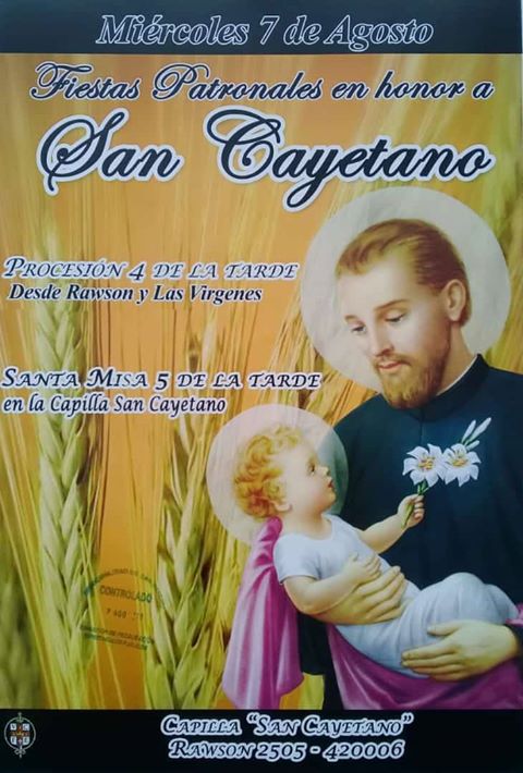 FIESTA PATRONAL EN HONOR A SAN CAYETANO