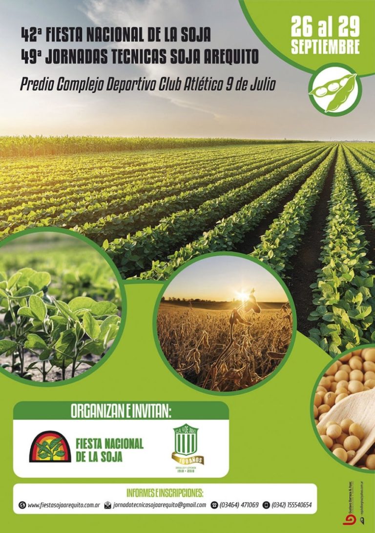 FIESTA NACIONAL DE LA SOJA EN AREQUITO SANTA FE