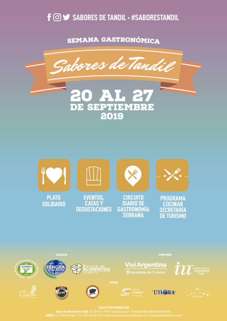 SEMANA GASTRONÓMICA «SABORES DE TANDIL» 2019