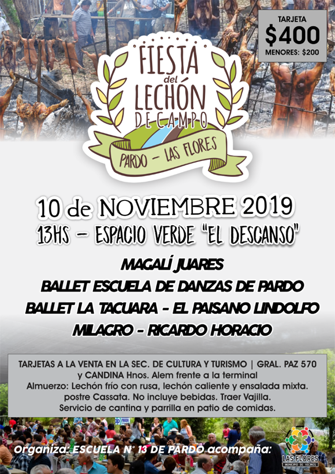 FIESTA DEL LECHÓN DE CAMPO EN PARDO BUENOS AIRES