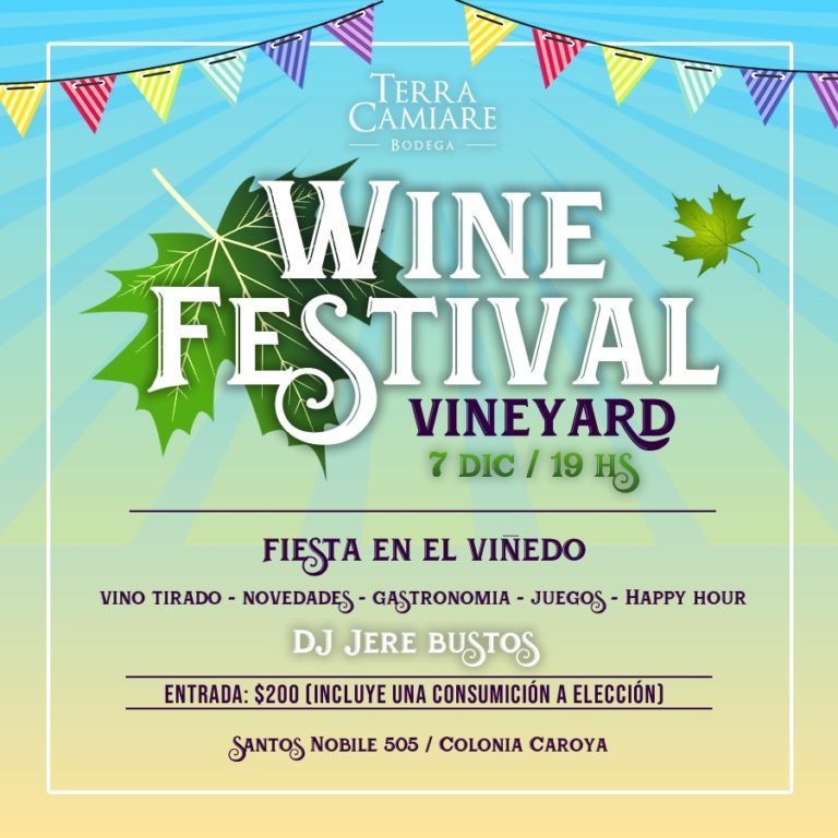 WINEFESTIVAL EN COLONIA CAROYA CÓRDOBA
