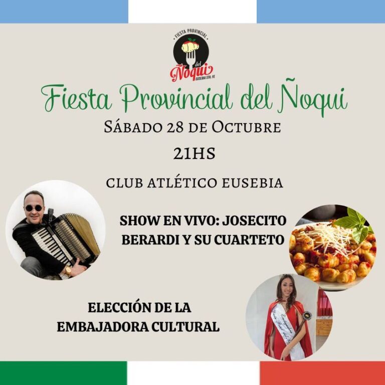 FIESTA PROVINCIAL DEL ÑOQUI EN EUSEBIA