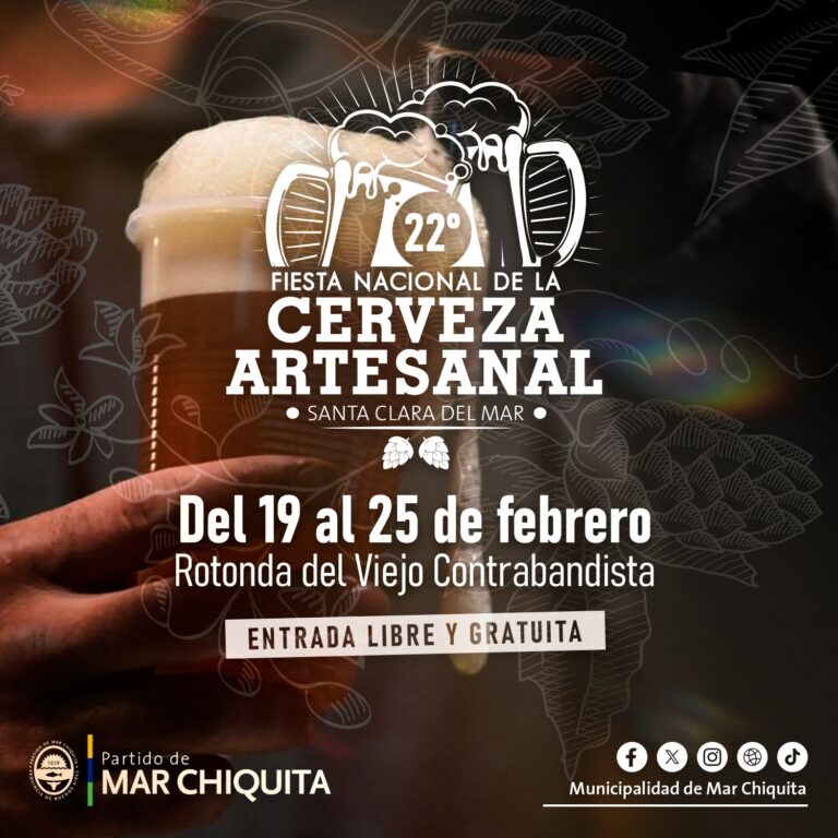 22° FIESTA NACIONAL DE LA CERVEZA ARTESANAL