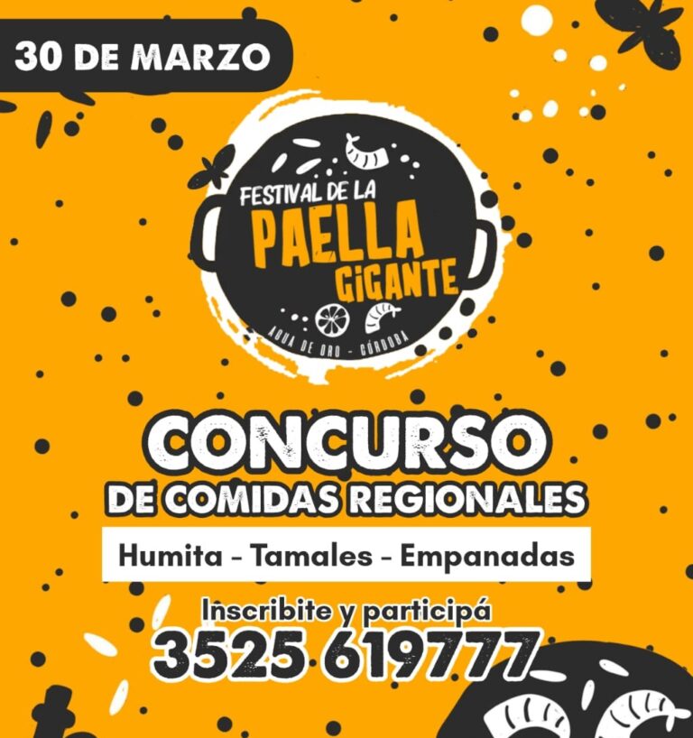 FESTIVAL DE LA PAELLA GIGANTE EN AGUA DE ORO